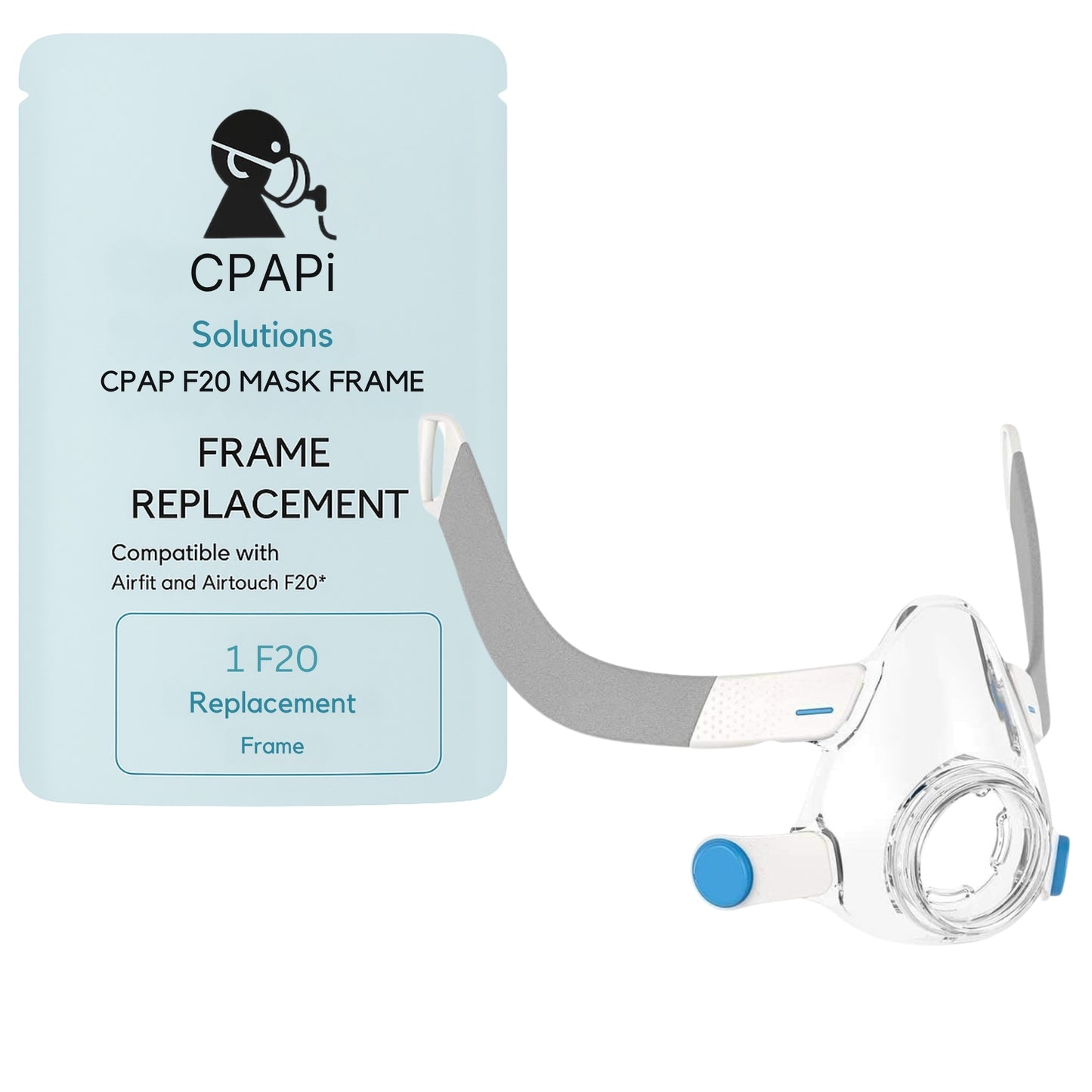 F20 Frame Replacement for CPAP Mask – Standard One-Size Fits All