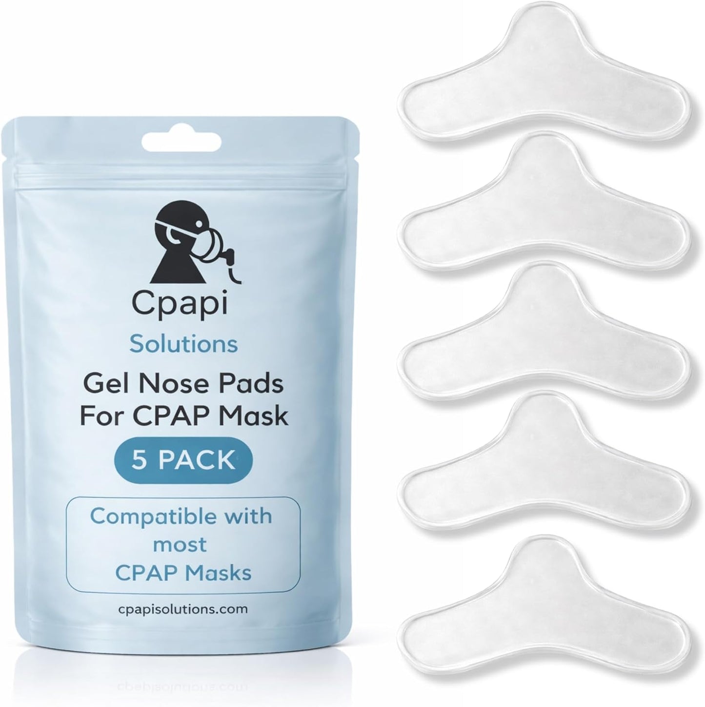 CPAP Gel Nose Pads – Soft Cushion for CPAP Mask Comfort