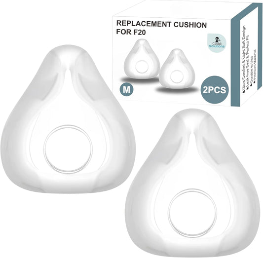 F20 Replacement Cushion 2 Pack – Compatible with AirFit & AirTouch CPAP Masks