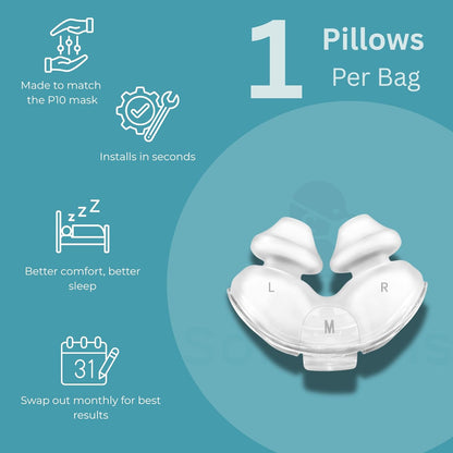 P10 Replacement Pillow Cushion – Compatible with AirFit & AirTouch