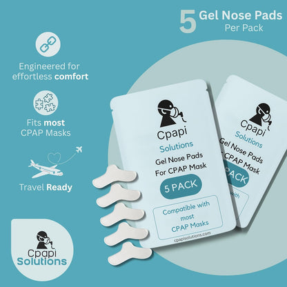 CPAP Gel Nose Pads – Soft Cushion for CPAP Mask Comfort