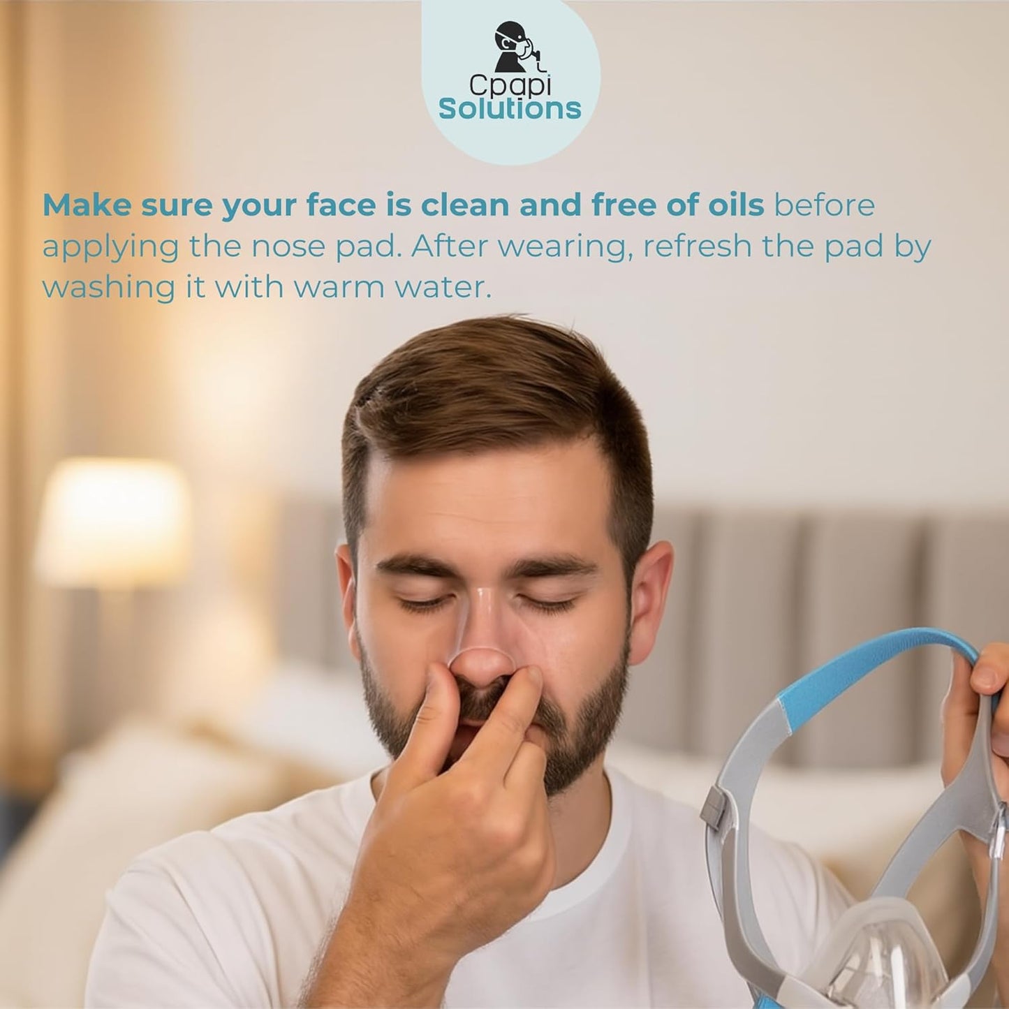 CPAP Gel Nose Pads – Soft Cushion for CPAP Mask Comfort