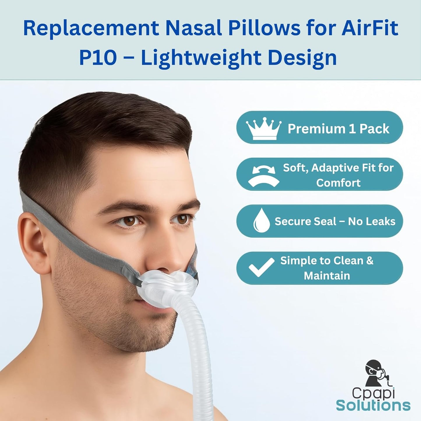 P10 Replacement Pillow Cushion – Compatible with AirFit & AirTouch