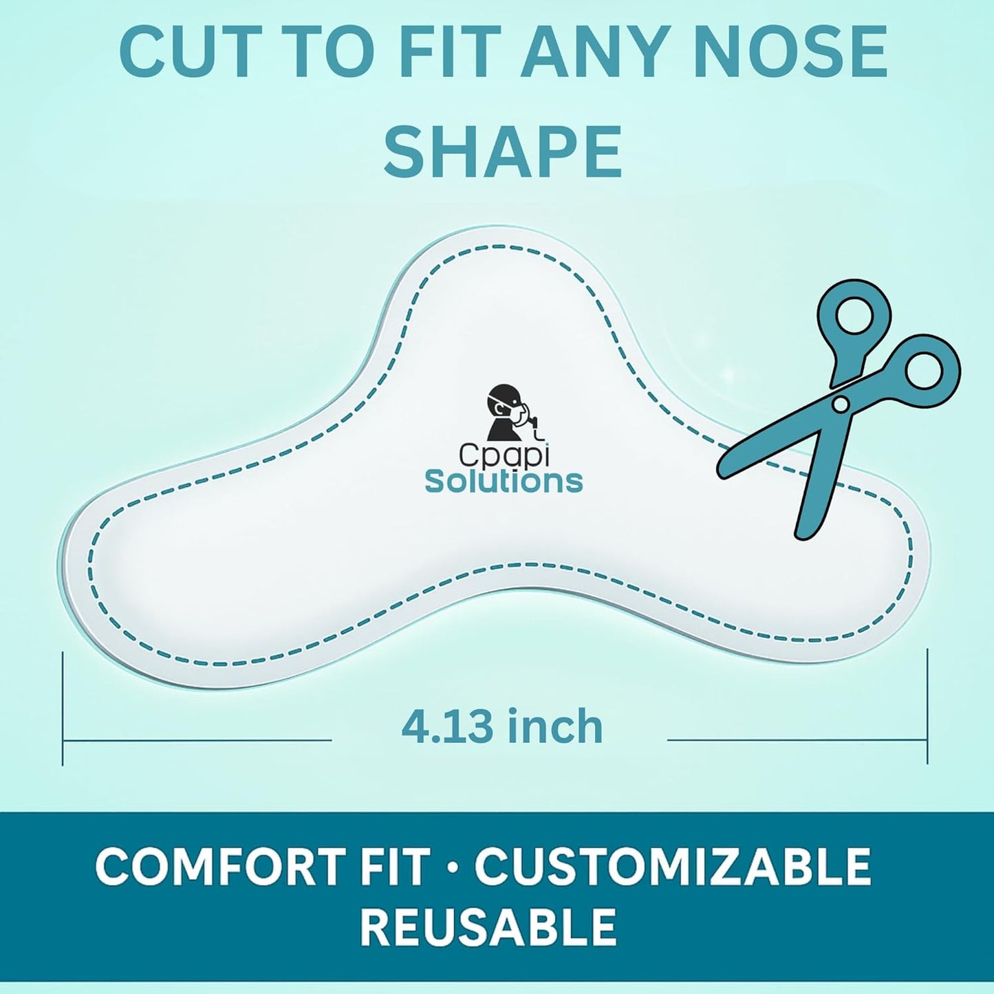CPAP Gel Nose Pads – Soft Cushion for CPAP Mask Comfort