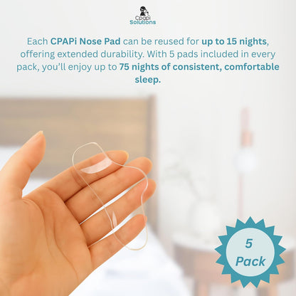 CPAP Gel Nose Pads – Soft Cushion for CPAP Mask Comfort