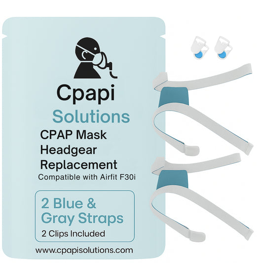 F30i Headgear Replacement – 2 Pack – Includes Clips