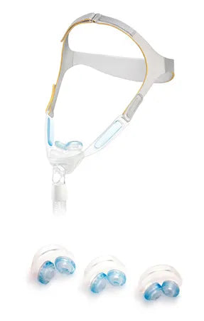 Nuance & Nuance Pro Nasal Pillow CPAP Mask with Gel Nasal Pillows without Headgear